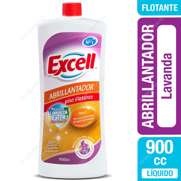 abrillantador-de-piso-flotante-aroma-lavanda-excell-900-cc Abrillantador de piso flotante 900 ML